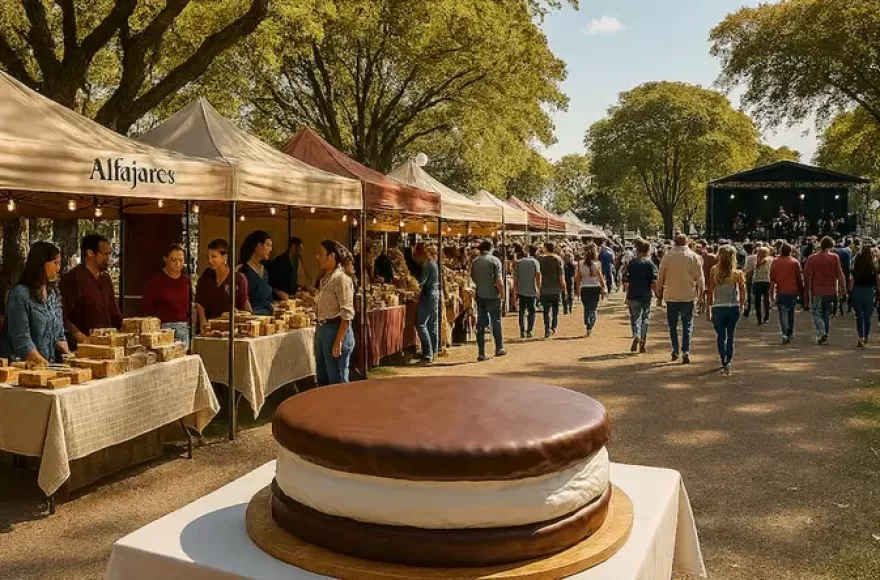 La Fiesta del Alfajor Regional volvió a convocar a una multitud
