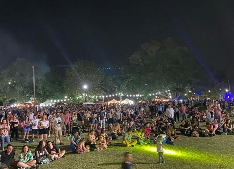 El evento se realizó el sábado a orillas del Río Areco.