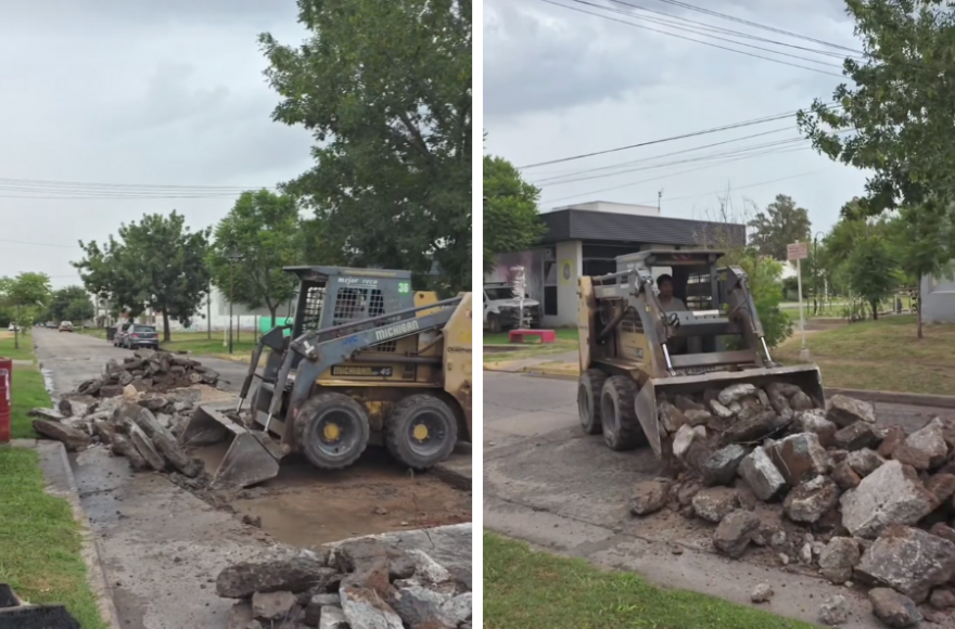 Avanzan los trabajos de mantenimiento vial