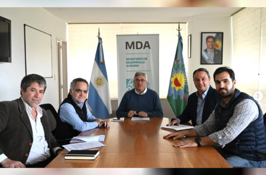 La comuna firmó un convenio con el Ministerio de Desarrollo Agrario