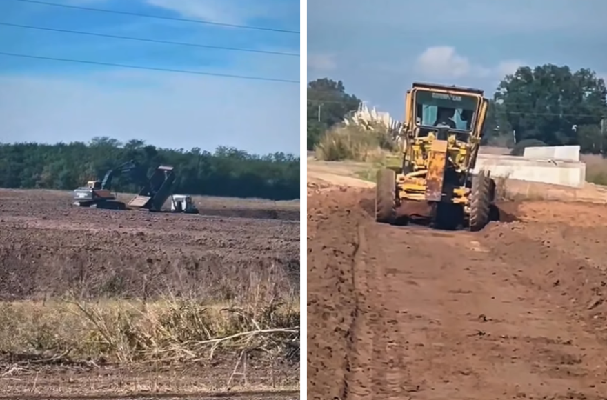 Avanzan las obras en la Autopista 41