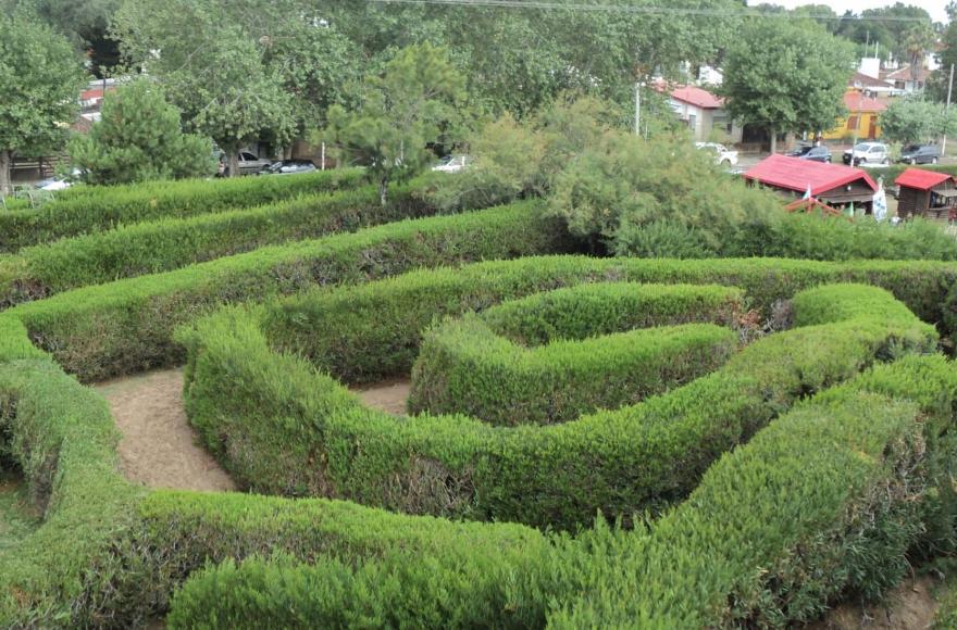 El laberinto, paseo obligado.