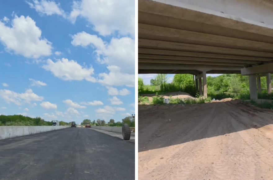 Avanza la etapa final del nuevo puente de la Ruta 41