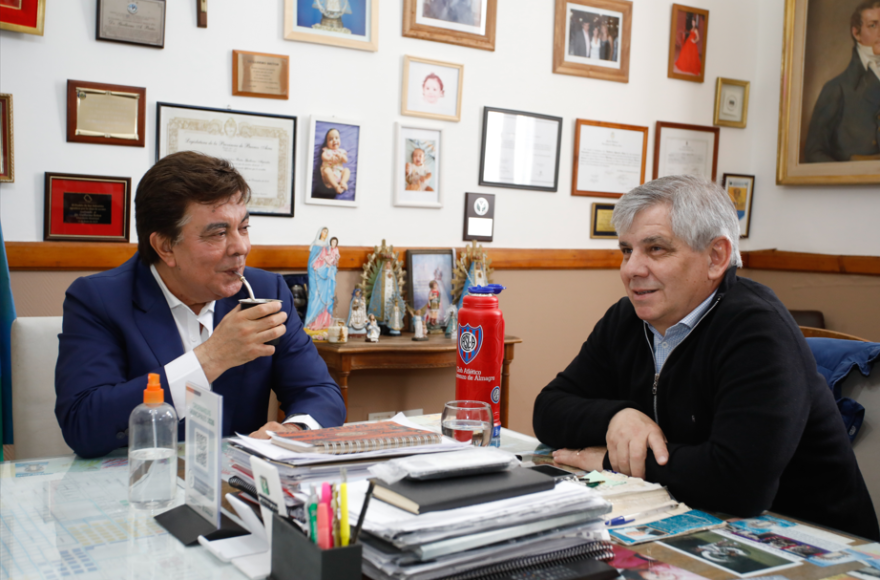 Espinoza se reunió con Britos.