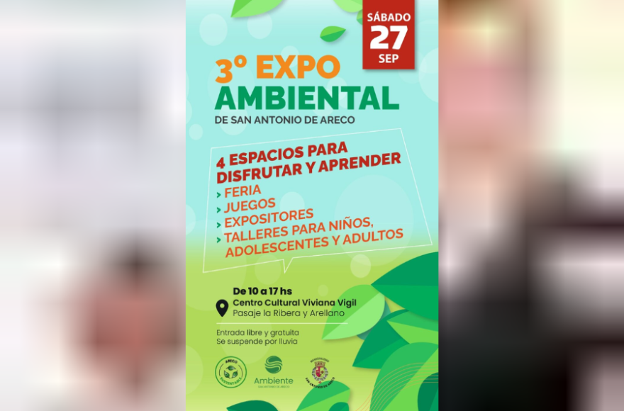 La entrada será libre y gratuita.
