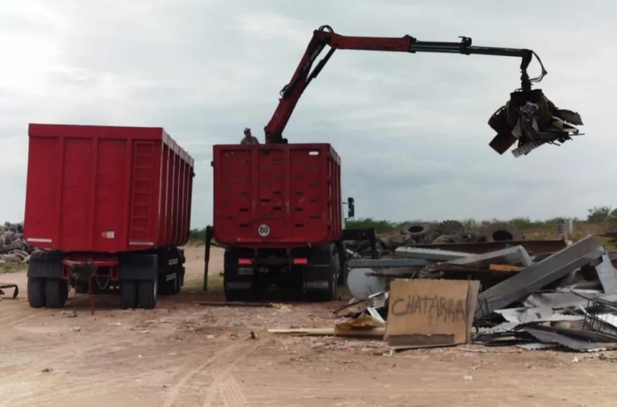 La Cooperativa 27 de Octubre invita a vecinos a acercar chatarra para reciclar