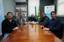 Ratto se reunió con funcionarios de Vialidad