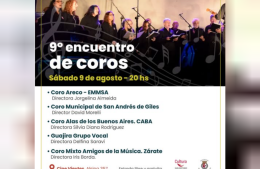 Todo listo para el noveno Encuentro de Coros