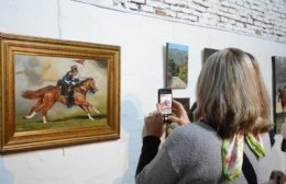 Comenzó la muestra de arte "De vuelta al pago"