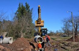 Avanzan las obras en la zona del bulevar Zerboni