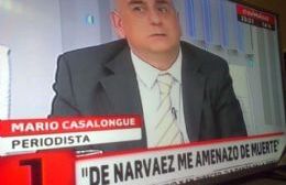 El director de Multimedios NOVA, Mario Casalongue, participó de un programa en Crónica TV