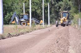 Avanzan las obras en el loteo Punte
