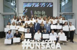 Más de 50 egresados de la UNSAdA recibieron su diploma