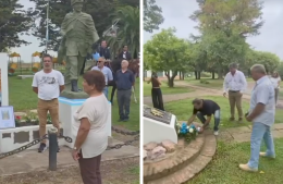 Areco homenaje&oacute; a los veteranos y ca&iacute;dos en Malvinas con actos en Duggan y Villa L&iacute;a