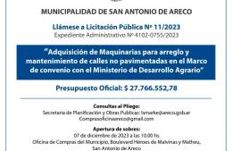 Licitación Pública para 