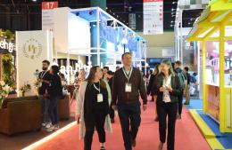Ratto estuvo presente en la Feria Internacional de Turismo