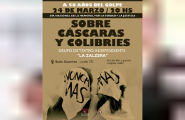 San Antonio de Areco conmemora el 24 de marzo con una obra de teatro en el Sal&oacute;n Guerrico