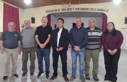 Fernando Espinoza llegó a Ramallo y recorre el distrito junto al intendente Mauro Poletti