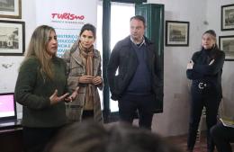 Funcionarios provinciales de Turismo visitaron la ciudad