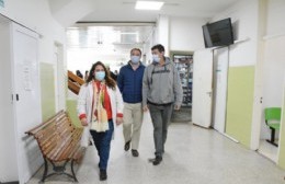 El intendente recorrió las obras del Hospital