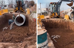 Trabajos en Sorchilli y Ruta 31