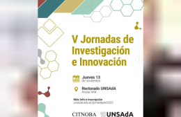 La UNSAdA realizará las V Jornadas de Investigación e Innovación