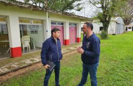 Kicillof recorrió con su ministros San Antonio de Areco y Salto