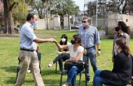 Francisco Ratto estuvo con los alumnos que comenzarán sus prácticas en la Municipalidad