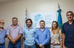 El senador Paco Durañona se reunió con el subsecretario provincial de Recursos Hídricos, Guillermo Jelinski