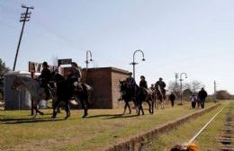 Llega la Fiesta Patronal a la estación de tren de Vagues