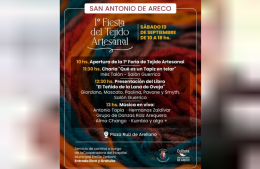 Se viene la primera Fiesta del Tejido Artesanal