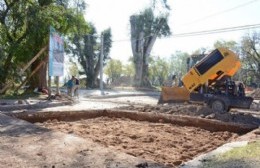 La comuna sigue trabajando en los bacheos de las diversas calles de la ciudad