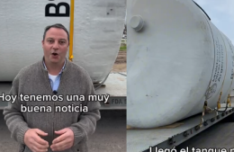 La ciudad cuenta con un tanque para abastecer a todos los barrios con agua