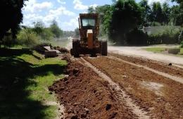 Continúa el trabajo sobre la calle Petrilli