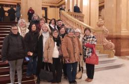 Comenzaron las salidas culturales de los talleres de adultos