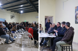 Autoridades municipales se reunieron con vecinos de Duggan