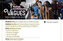Celebración de San Camilo de Lelis en Estación Vagues: Una Jornada de Fe y Comunidad