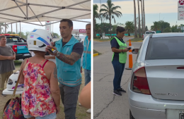 El Municipio reforz&oacute; los controles viales con foco en casco y alcoholemia
